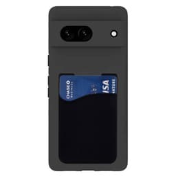 Silikon skal med korthållare Google Pixel 8a - Svart