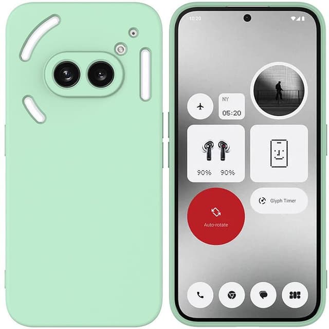 Liquid silikon skal Nothing Phone 2a - Mint