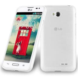 LG L70 (1. SIM) Suojakuori Kotelo (Hopea)