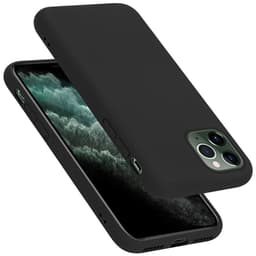 iPhone 11 PRO MAX Suojakuori Suojakotelo (Musta)