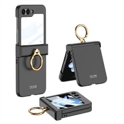 SKALO Samsung Z Flip5 GKK Flip Ring Cover - Sort