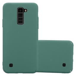 LG K10 2016 Hardt Deksel Cover (grønn)