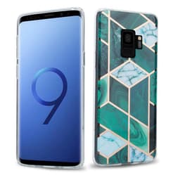 Samsung Galaxy S9 Plånboksfodral Skal (Grön)