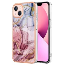 SKALO iPhone 15 Marmor TPU-cover - #1