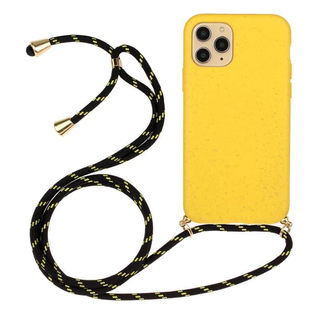 SKALO iPhone 15 Pro Max Mobiilikauluksen suojakuori - Keltainen