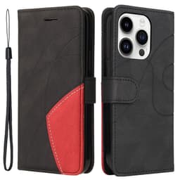 Til iPhone 15 Pro KT Series-1 Dobbeltfarvet etui