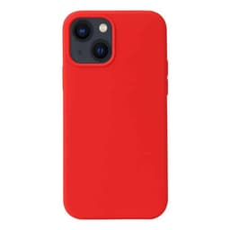 Liquid silikon skal Apple iPhone 15 Plus - Carmine