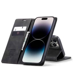 CaseMe Smart Magnet FlipCase Apple iPhone 15 Pro Max - Svart