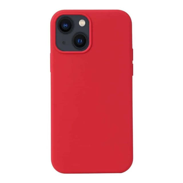 Liquid silikone cover Apple iPhone 15 Plus - China Red