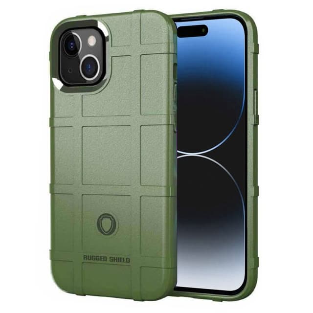Rugged Shield skal Apple iPhone 15 Plus - Grön