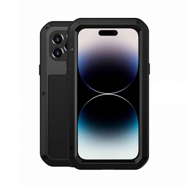 LOVE MEI Powerful skal Apple iPhone 15 Pro Max - Svart