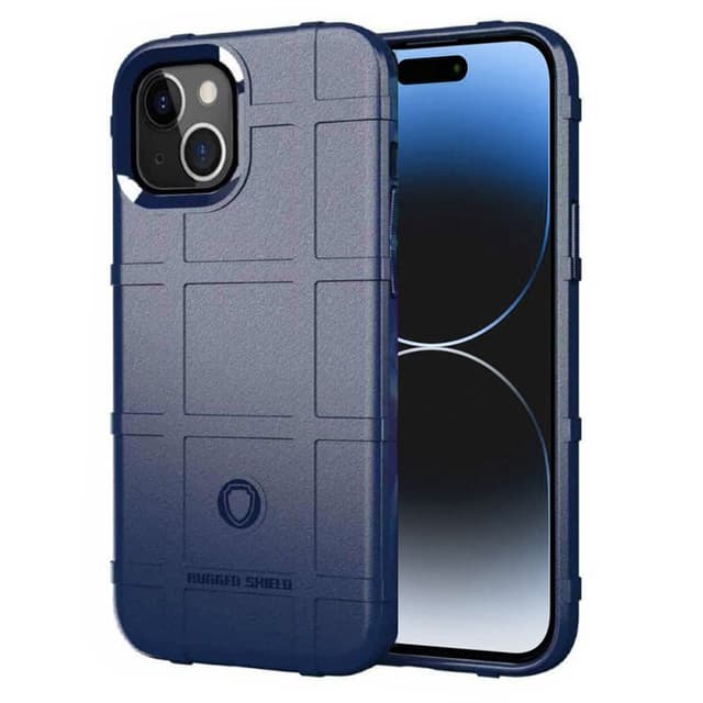 Rugged Shield skal Apple iPhone 15 - Blå