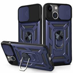 Jazz 3i1 cover Apple iPhone 15 - Blå