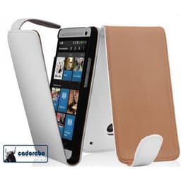 HTC ONE MINI M4 Flipfodral Skal (Vit)