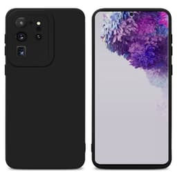 Samsung Galaxy S20 ULTRA silikondeksel case (svart)