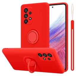 Samsung Galaxy A53 5G Suojakuori Suojakotelo (Punainen)