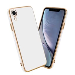 iPhone XR silikondeksel case (hvit)