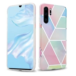 Huawei P30 PRO Pungetui Cover Case (Lyserød)