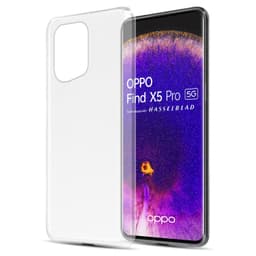 Oppo FIND X5 PRO Suojakuori Kuoret (Läpinäkyvä)
