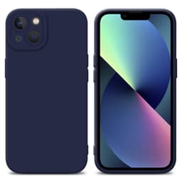 iPhone 14 Deksel cover case (blå)