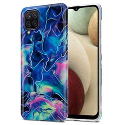 Samsung Galaxy A12 / M12 lommebokdeksel etui (blå)