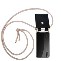 Huawei P20 Deksel med Halskjede (rosa)