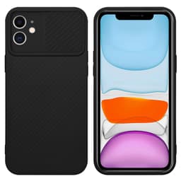 iPhone 11 silikondeksel cover (svart)