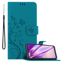 Nokia XR20 Suojakuori Lompakkokotelo (Sininen)