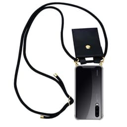Huawei P30 Deksel med Halskjede (svart)