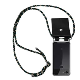 Google PIXEL 3A XL Etui Cover Kæde (Brun)