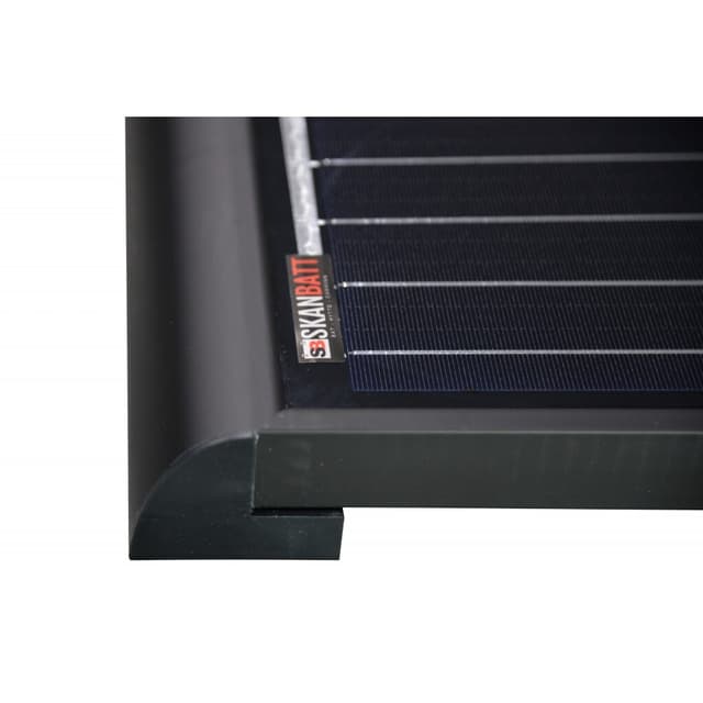 SKANBATT AERO 200W panel med 7M kabel og fastmonterte spoilere