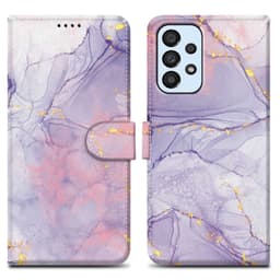 Samsung Galaxy A33 5G lommebokdeksel etui (lilla)