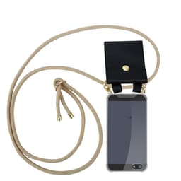 iPhone 5 / 5S / SE 2016 Deksel med Halskjede (brun)