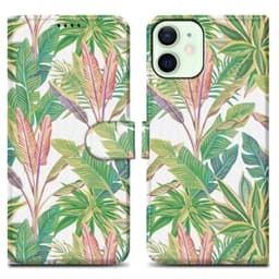 iPhone 12 MINI lommebokdeksel etui (grønn)