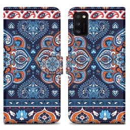 Samsung Galaxy A41 lommebokdeksel etui (blå)
