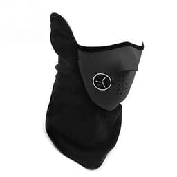 Monitoiminen kaulanlämmitin / suksinaamari Musta