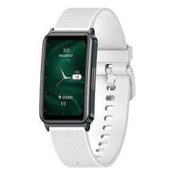 INF Smartklokke med EKG/HRV, puls, blodsukker, sportsmoduser Hvit