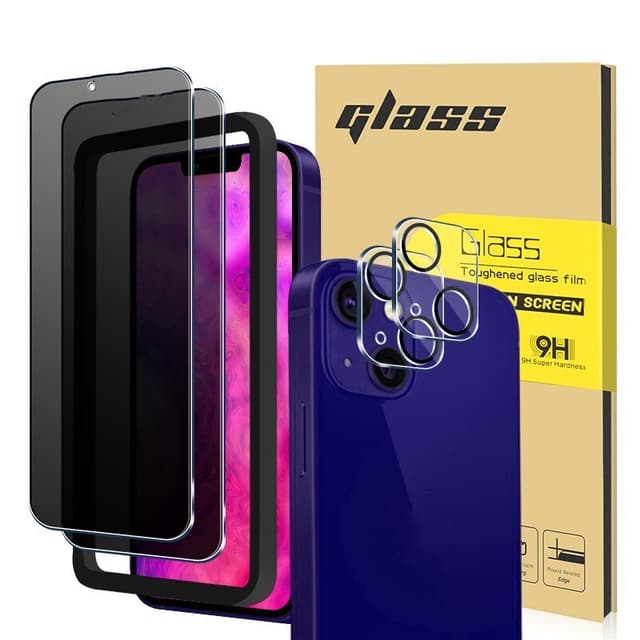Personvernskjermbeskytter i herdet glass iPhone 13 Pro