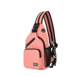 Multifunktionel crossbody taske rygsæk Lyserød