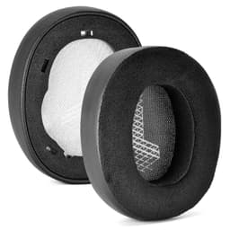 Hybridivelour, korvaavat korvatyynyt, pehmusteet, kuulokkeet JBL Duet NC/JBL E65BTNC:lle Musta