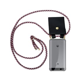 Huawei NOVA Etui Cover Kæde (Rød)