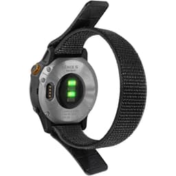 Urrem kompatibel med Garmin Fenix 7/6/5, Samsung galaxy watch 3 45mm Black