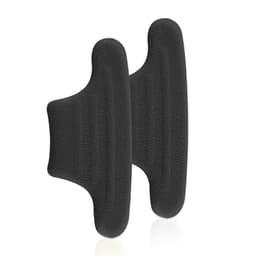 Klippbar hälskydd 2-par Musta