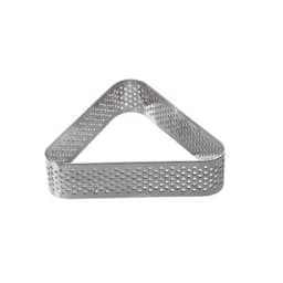 Rostfri mousse bakverk tårtform tårtring bakverktyg 8,3 cm Silver