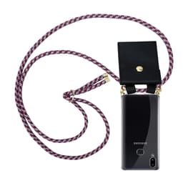 Samsung Galaxy A10s / M01s Deksel med Halskjede (rød)