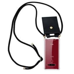 LG G8S Etui Cover Kæde (Sort)