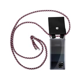Samsung Galaxy A42 4G Etui Cover Kæde (Rød)