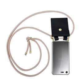 Sony Xperia XZ PREMIUM Deksel med Halskjede (rosa)