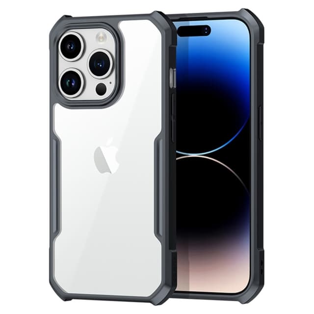 XUNDD TPU Hybrid Skal Fodral till iPhone 15 Pro Max - Svart