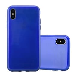 iPhone X / XS Cover Etui Case (Blå)